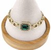 3192 Bransoletka elegancka złota 17+2,5cm pozłacana 14k Xuping Austrian Crystal